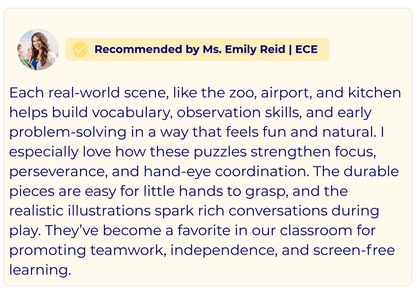 60-Piece Puzzles - Real Life Themes