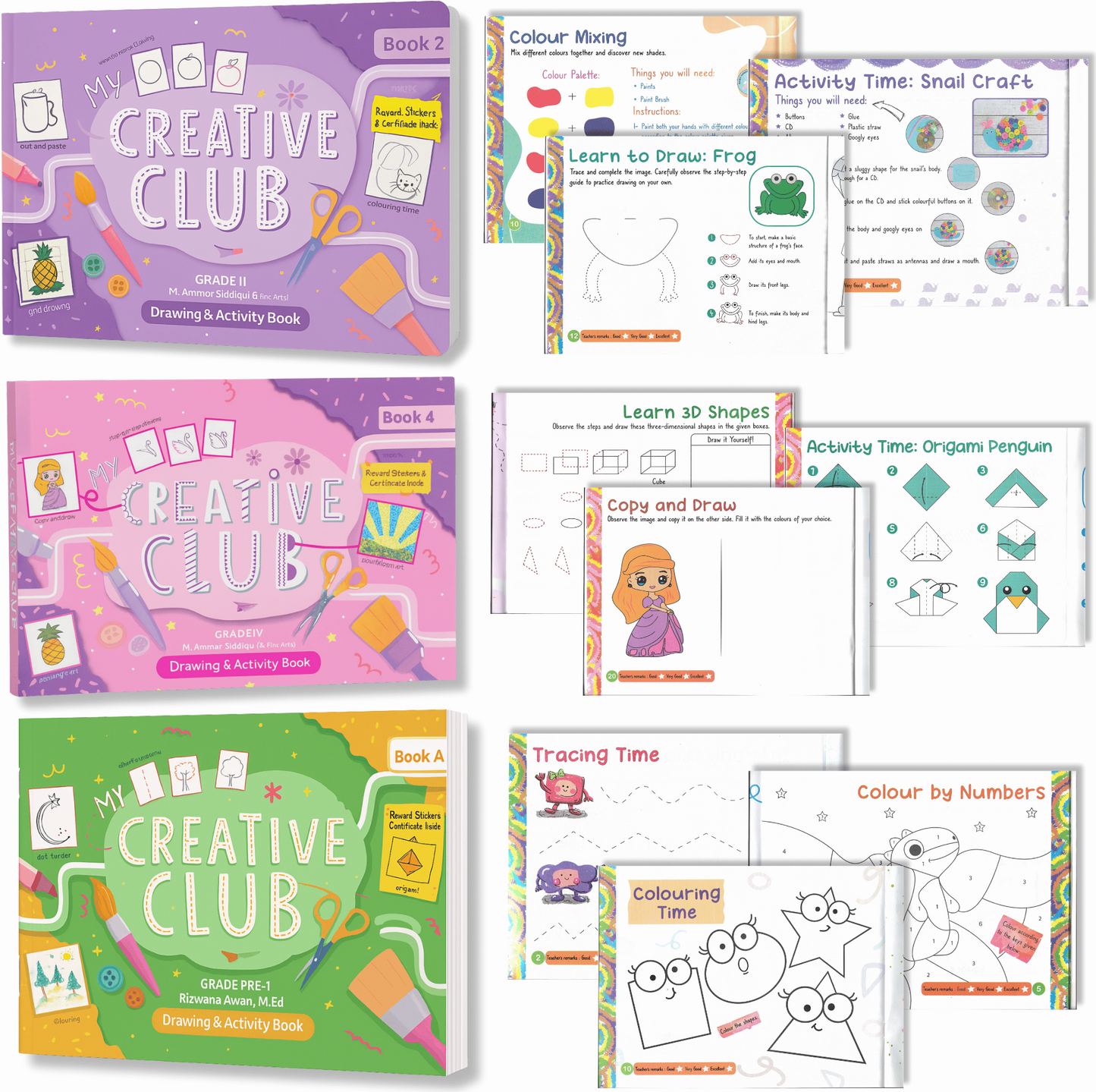 My Creative Club - All-In-One Activity Books