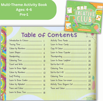 My Creative Club - All-In-One Activity Books