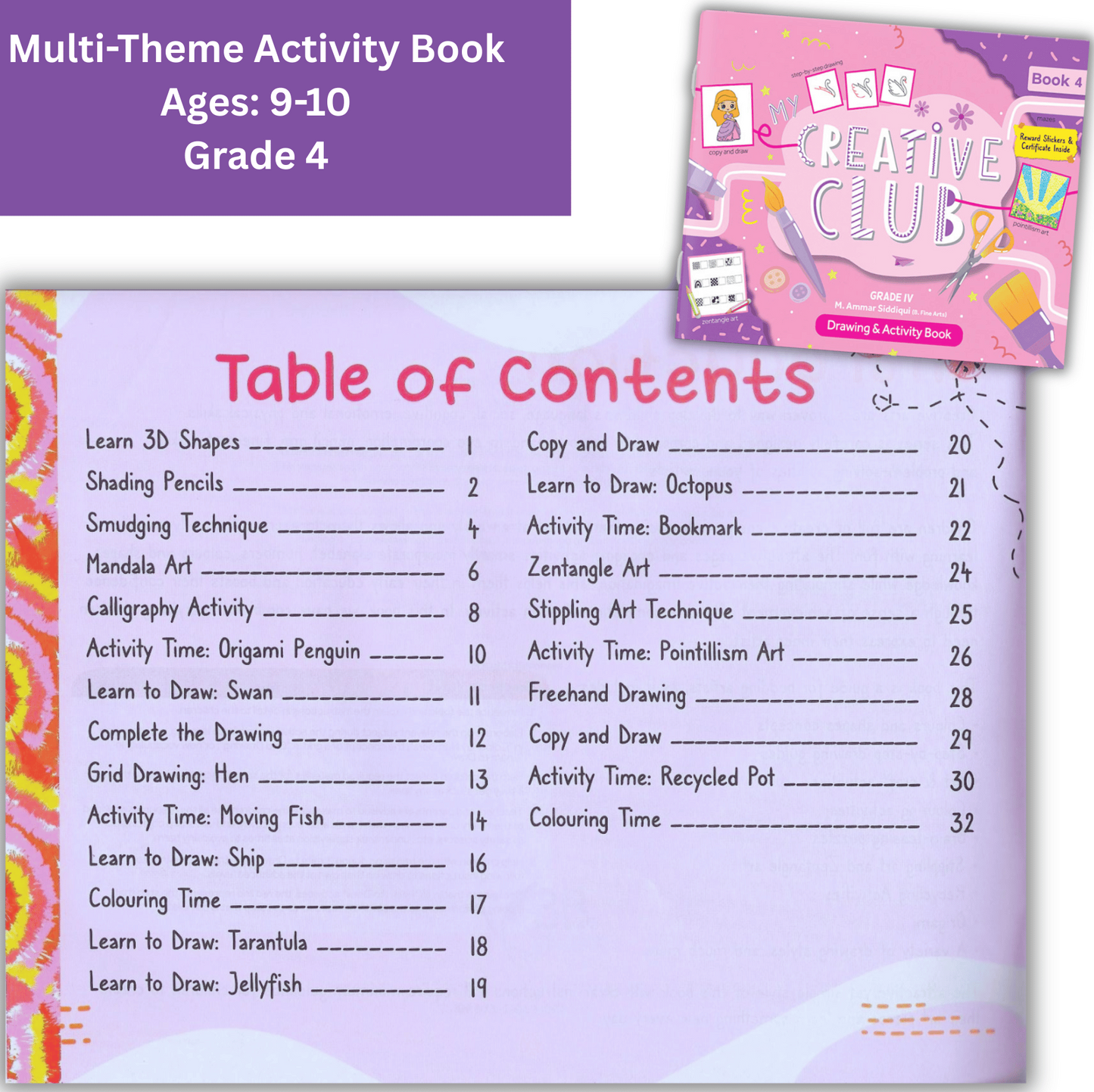 My Creative Club - All-In-One Activity Books